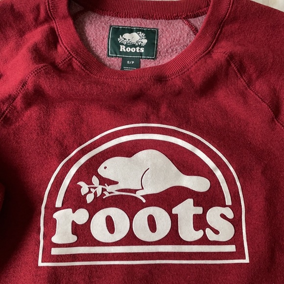 Roots women’s small crewneck sweatshirt - Picture 2 of 3